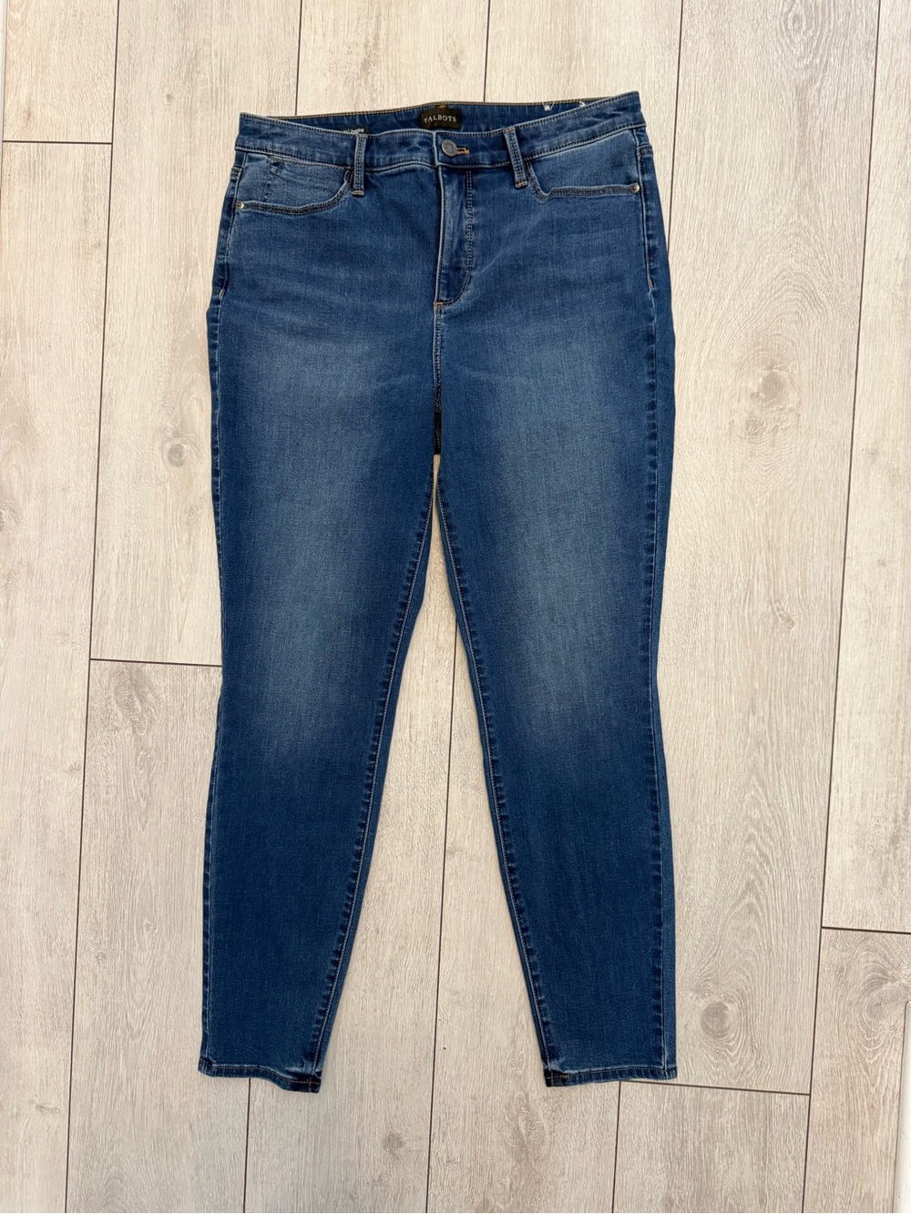 TALBOTS Dark Blue Women’s Stretch Jeggings, size 10/32”w